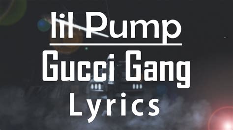 gucci gang meaning lyrics|gucci gang lyrics meaning.